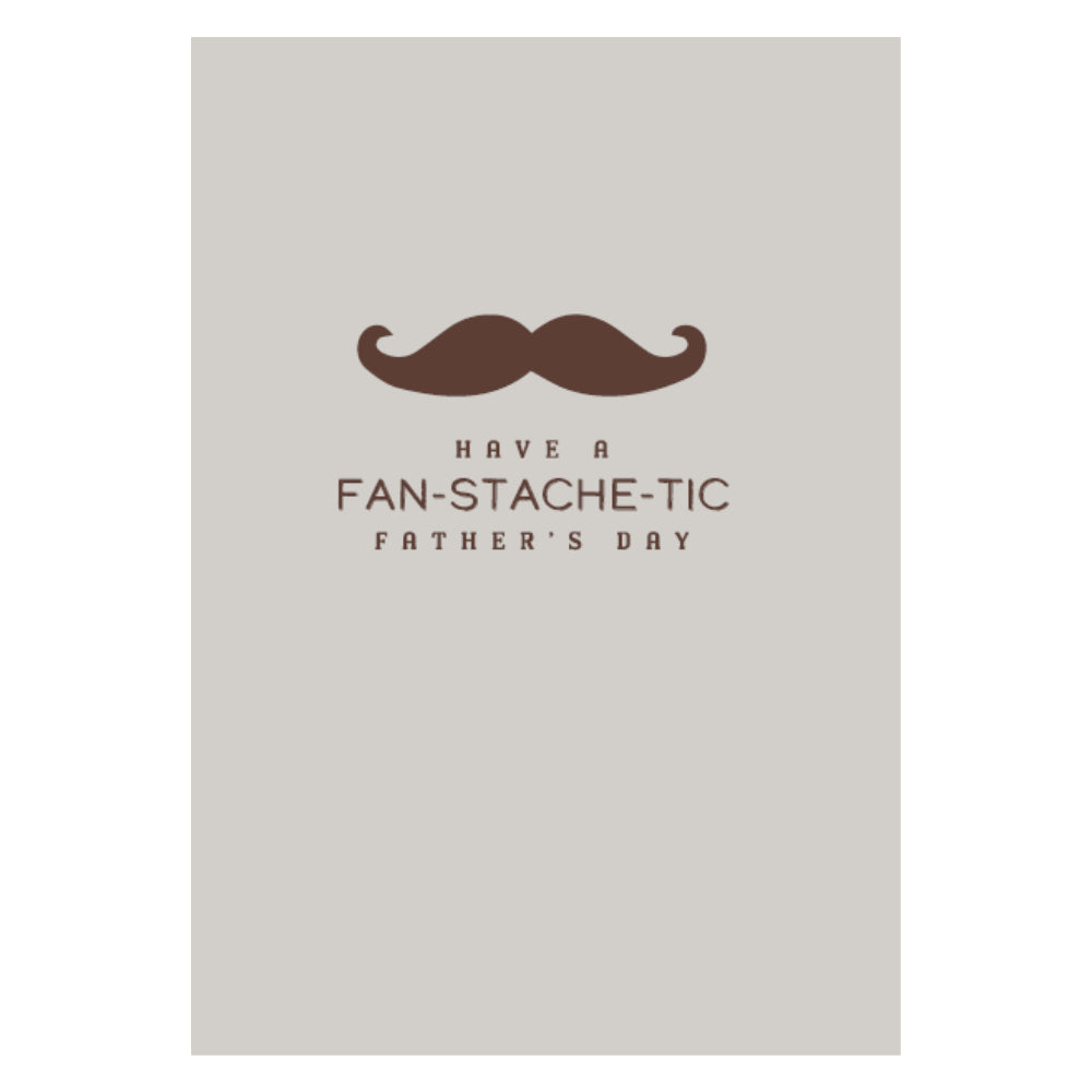 Greeting Card - FOR HIM - Fun-Stache-Tic